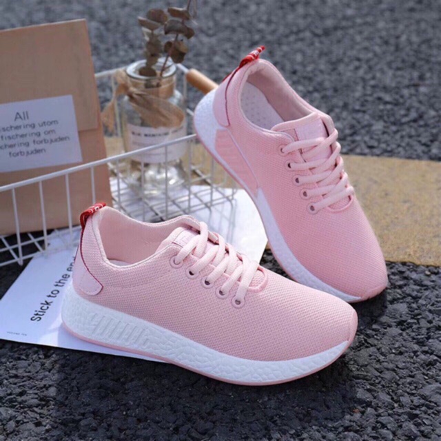 Xả hàng giày vải trơn size 36 màu đen | BigBuy360 - bigbuy360.vn