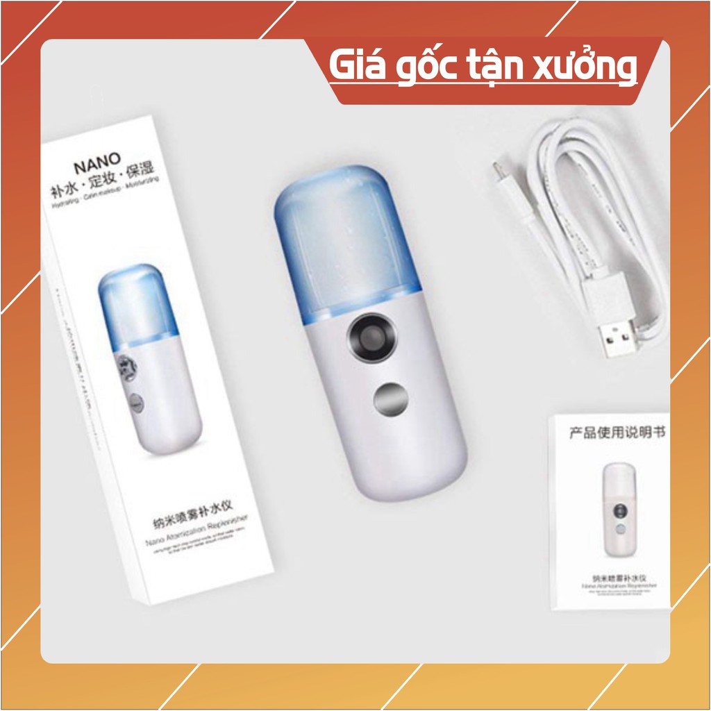 Sẵn hàng combo 10 máy phun sương tạo ẩm mini cho da