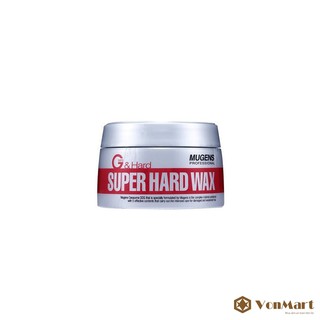 Sáp vuốt tóc Mugens Super Hard Wax, tạo kiểu tóc siêu cứng, giữ nếp lâu cho Nam, phù hợp tóc ngắn, dựng