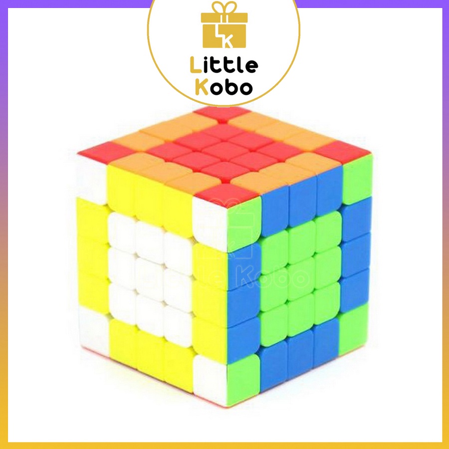 Rubik 5x5 Nam Châm QiYi MS Magnetic Stickerless Rubic 5 Tầng Đồ Chơi Trí Tuệ