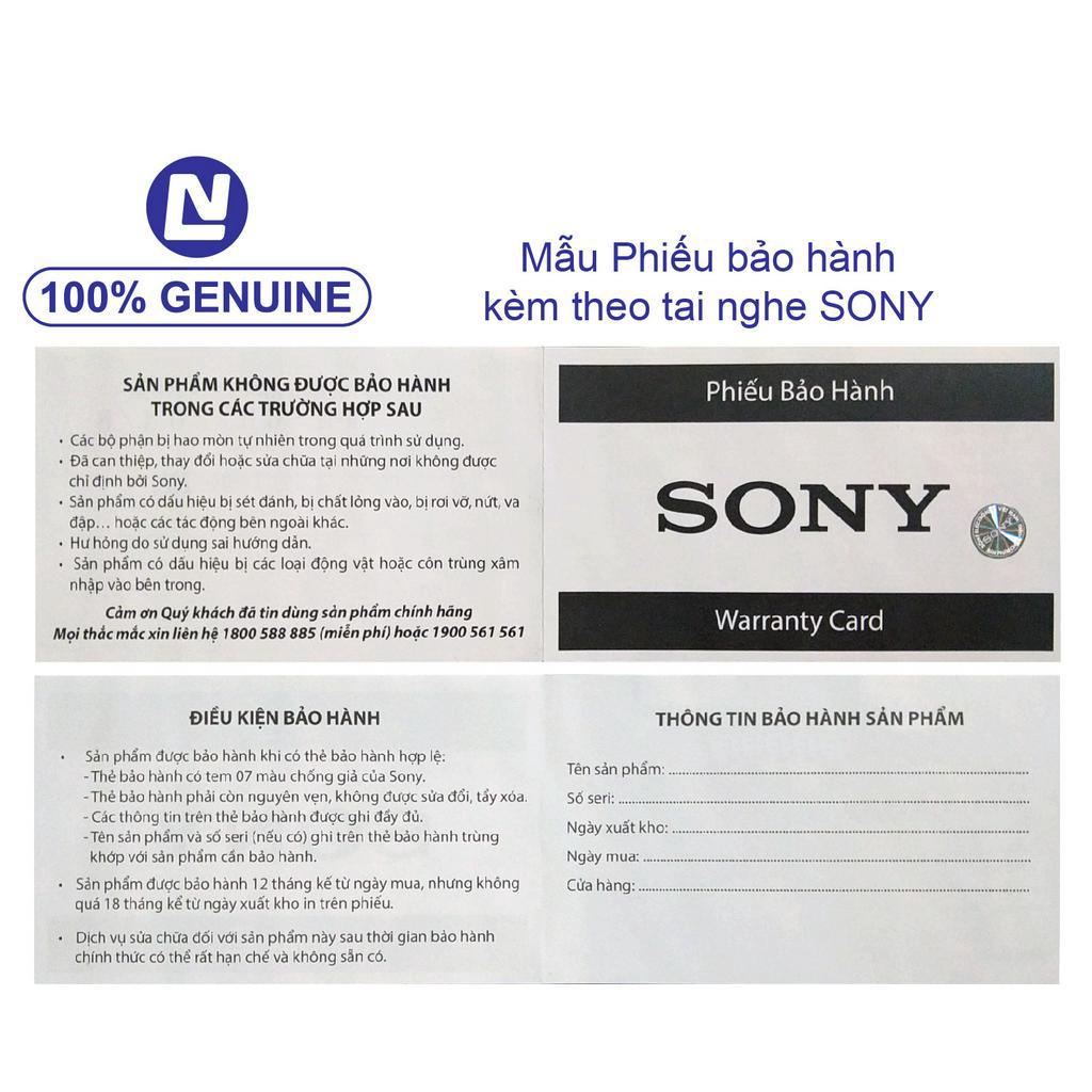 NEW Full box - Sony MDR-EX155AP Tai nghe nhét tai có dây- micro