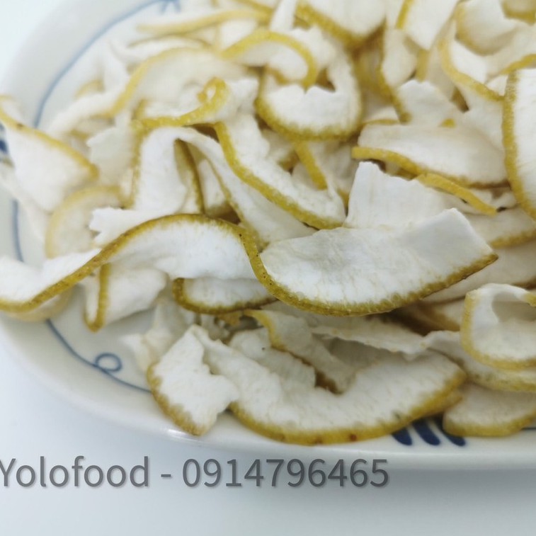 Bưởi vỏ sấy lạnh 50/ 200g (Khô bưởi lạnh tự nhiên ít ngọt) [Hàng tại xưởng sản xuất] | BigBuy360 - bigbuy360.vn