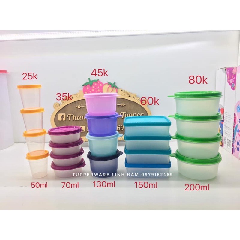 Tupperware - những món nhỏ xinh nhưng tiện ích!