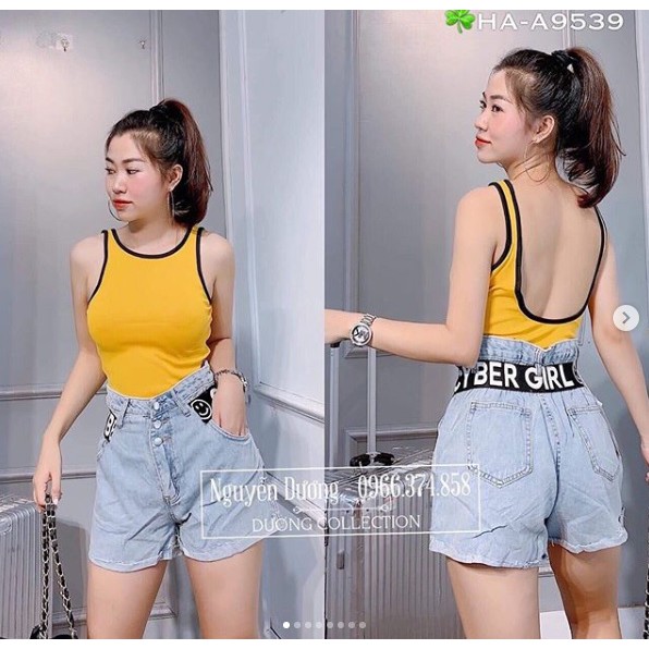 Áo Thun Hở Lưng CRT