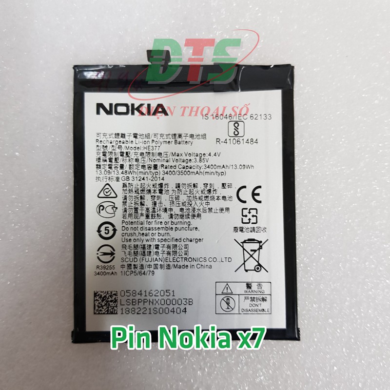 Pin Nokia X7