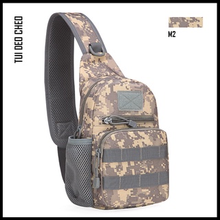 Túi Đeo Chéo Nam Nữ Chiến Thuật Đi Phượt, Dã Ngoại CHống Nước