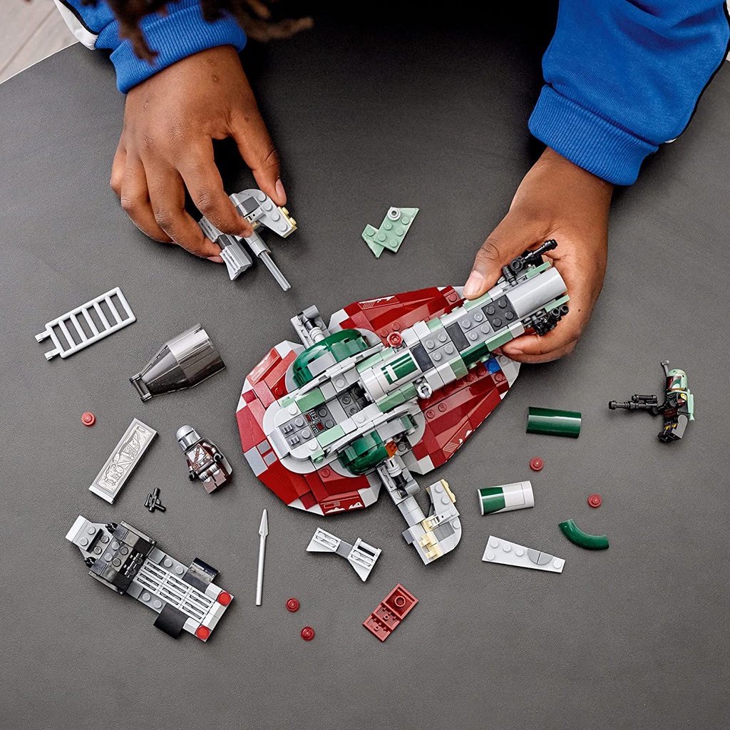Lego Star Wars 75312 - Boba Fett’s Starship - Bộ xếp hình Lego Phi thuyền của Boba Fett
