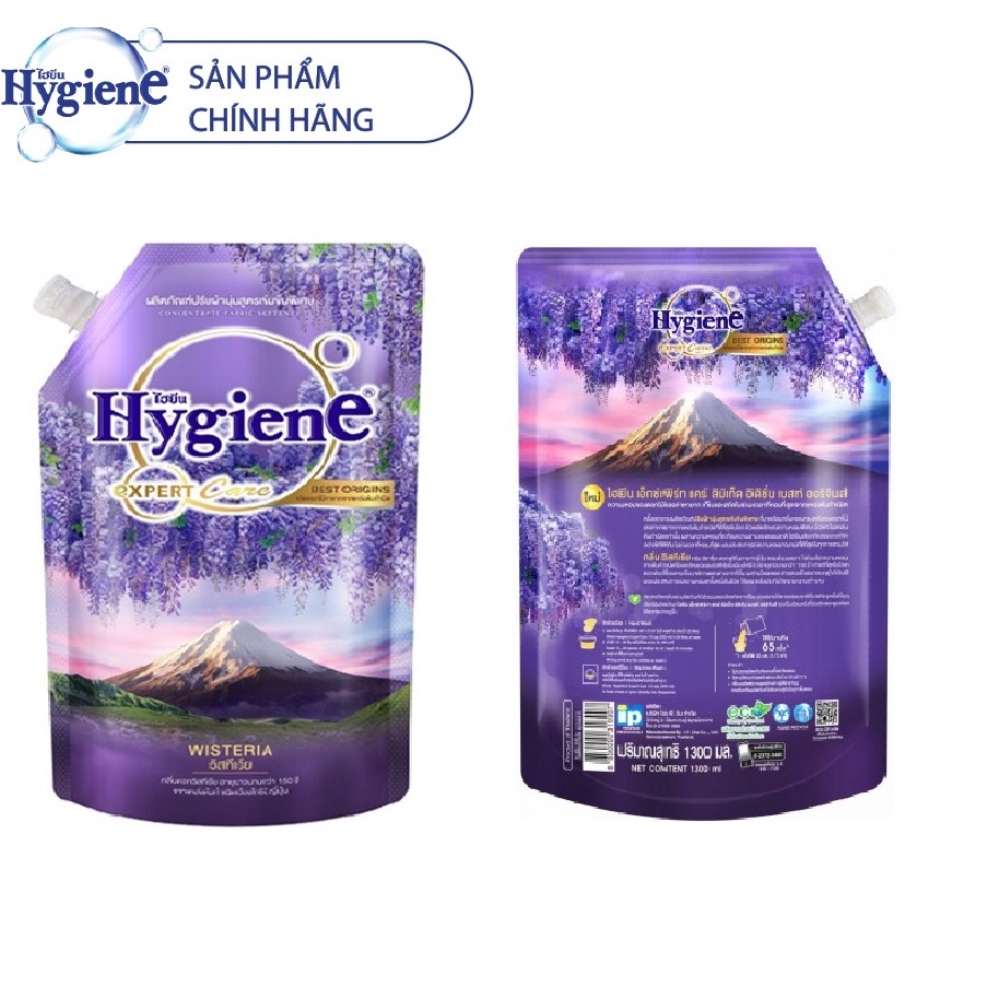 NƯỚC XẢ HYGIENE THÁI LAN ĐẬM ĐẶC TÚI 1.3L