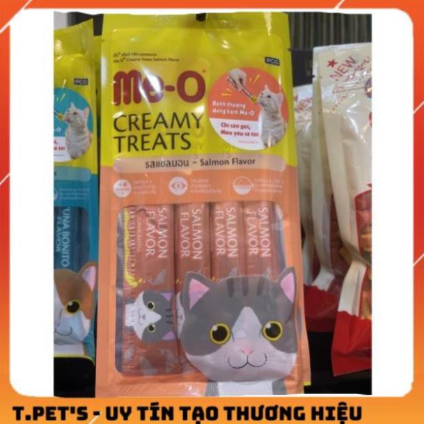 CREAMY TREAT (1 thanh 15gr) BÁNH THƯỞNG DẠNG KEM ME-O Pate súp thưởng cho mèo vâng lời