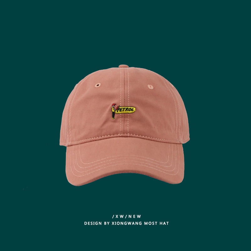 Mũ Lưỡi Trai Thêu Chữ Đơn Giản Thời Trang