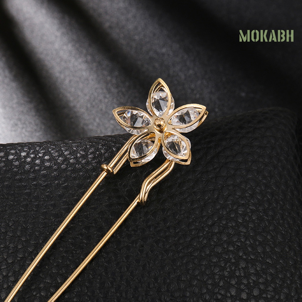 Set 5 Ghim Cài Áo Đính Ngọc Trai Giả Thời Trang Nữ