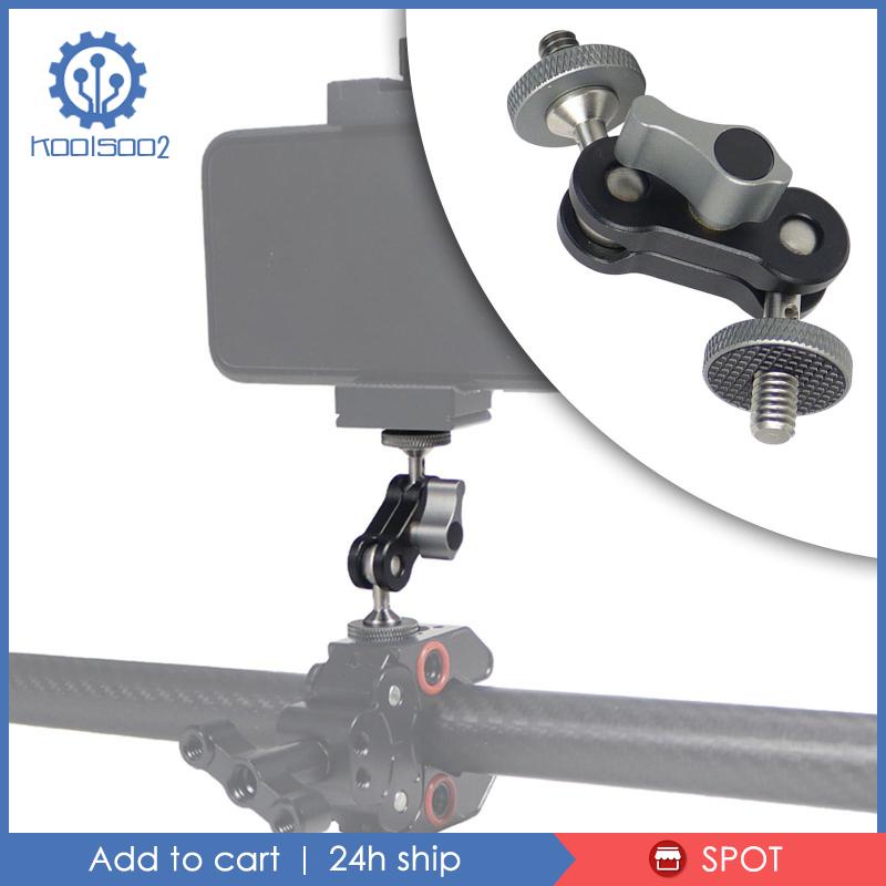 [Koolsoo2] Giá Đỡ Máy Ảnh Gimbal, 360 Độ° Giá Đỡ Màn Hình Máy Ảnh Ốc Vít 1 / 4 Xoay Được