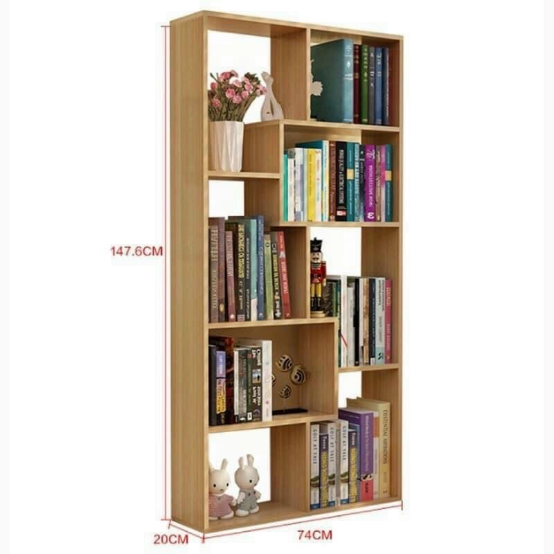Kệ sách gỗ chữ U - BX3328