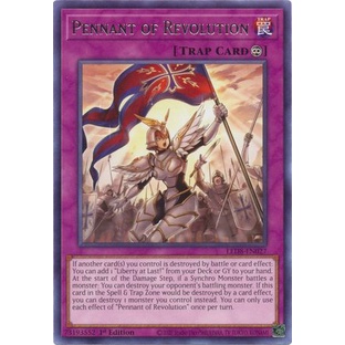 Thẻ bài Yugioh - TCG - Pennant of Revolution / LED8-EN027'