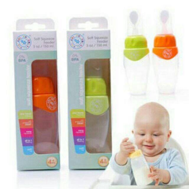 Bình thìa ăn dặm Nicky AM55103 - 150ml