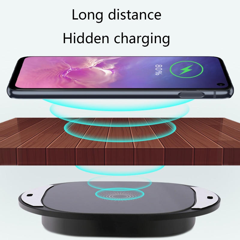 Đế Sạc Nhanh Không Dây Qi Để Bàn Tiện Dụng