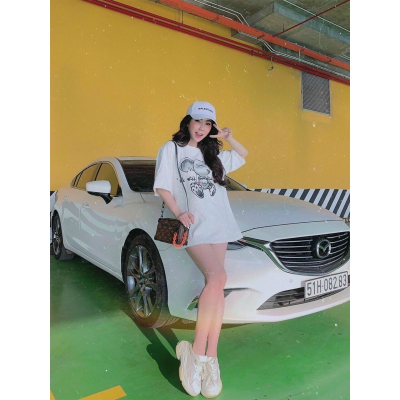 Áo thun tay lỡ freesize phông from rộng Unisex