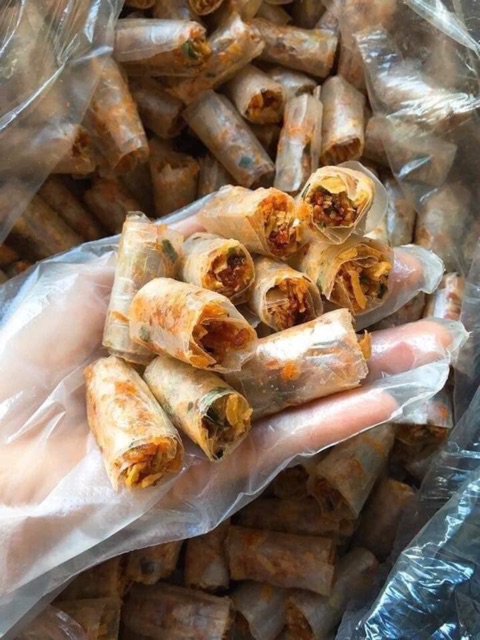 500GRAM BÁNH TRÁNG CUỘN THẬP CẨM LONG AN - VSATTP