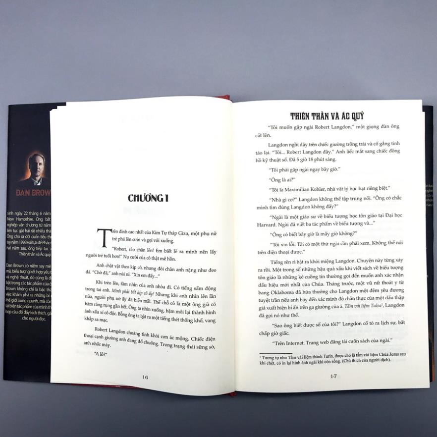 Sách Dan Brown Thiên Thần Và Ác Quỷ Tái Bản 209k - Bách Việt