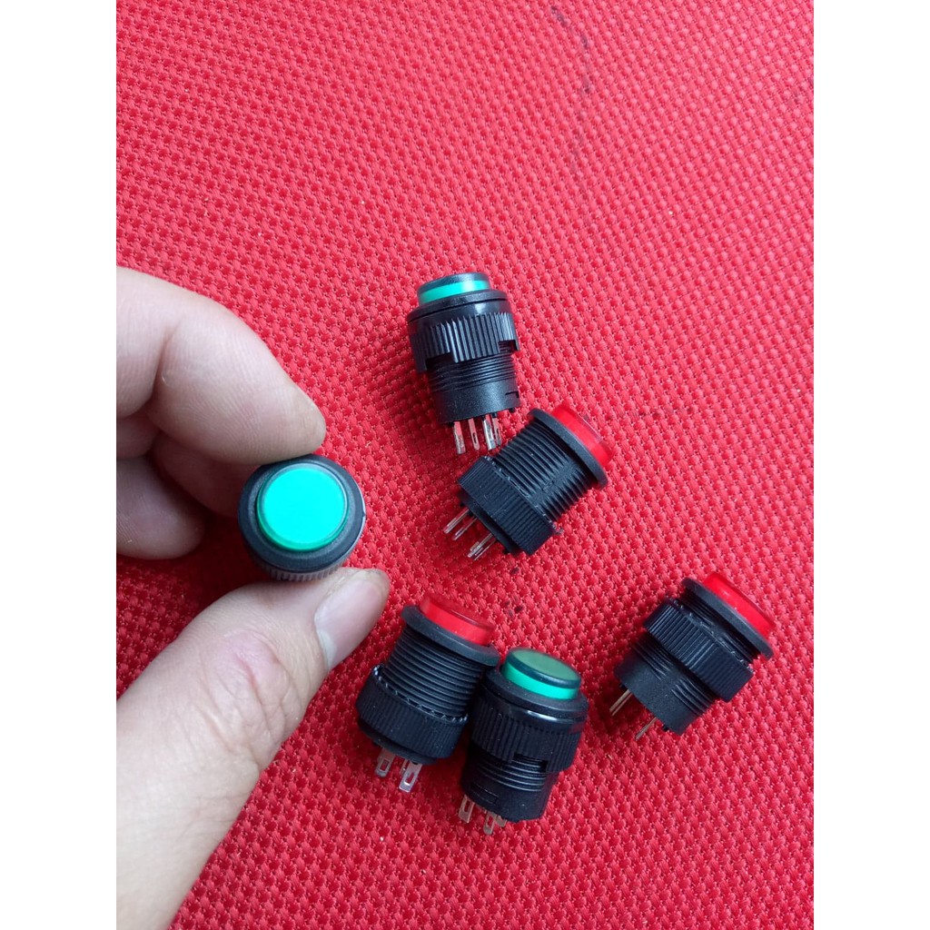 Nút Nhấn Đề Và Nhấn Giữ 4 Chân 3A 125V 1.5A 250V