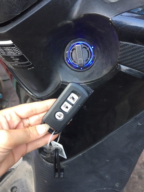 Ổ smartkey núm nhôm CNC chính hãng honda 100%