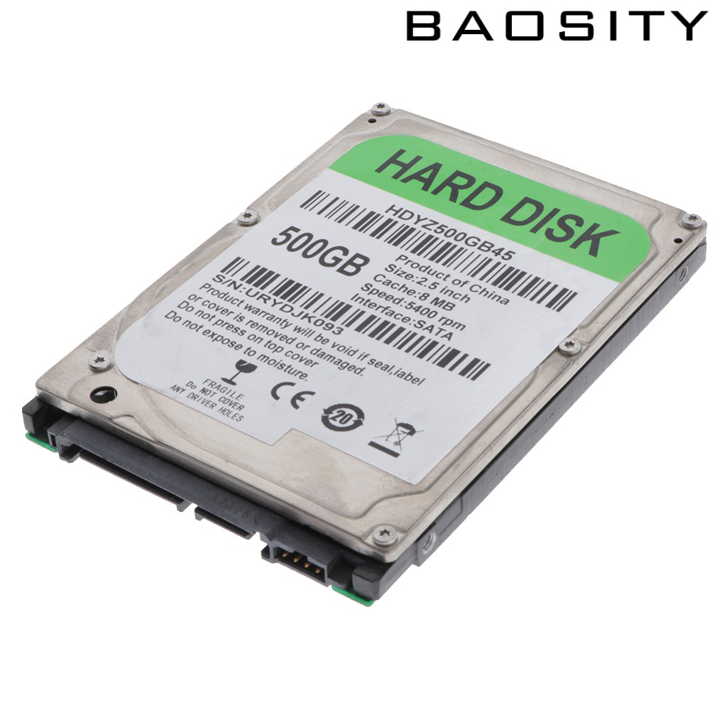 Ổ Cứng Ngoài 2.5 &quot;10Mm Sata 16mb 500gb Cho Laptop 70-100m