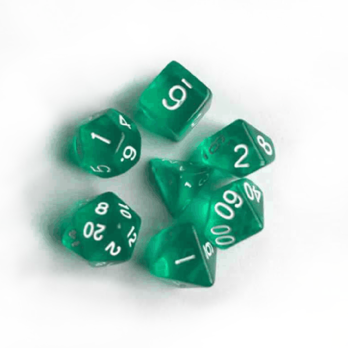 7 Xúc Xắc Đa Diện Dnd Rpg D4-d20 Pxmall