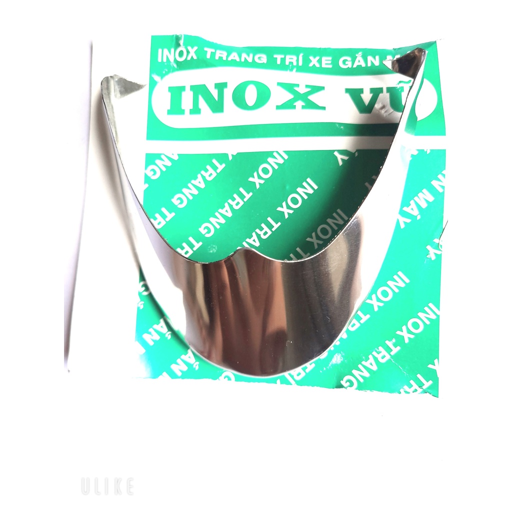 Combo Ốp dè INOX xe Wave RS 100i và Wave S 100i + 1 tem titan logo HONDDA giá 1 cặp tại xưởng INOX Vũ