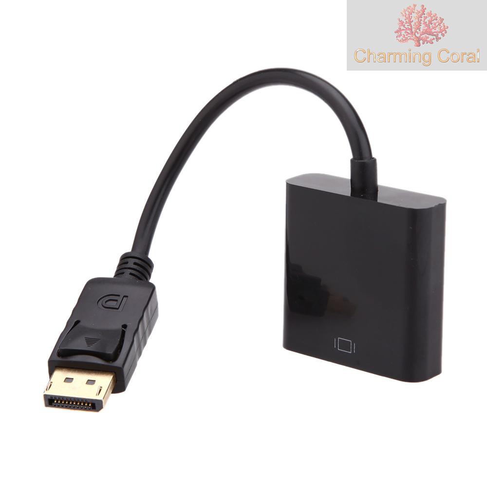 CTOY Hot-selling 1080p DP DisplayPort Male to VGA Female Converter Adapter Cable