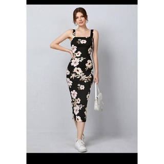 Đầm Hoa thanh lịch ôm body