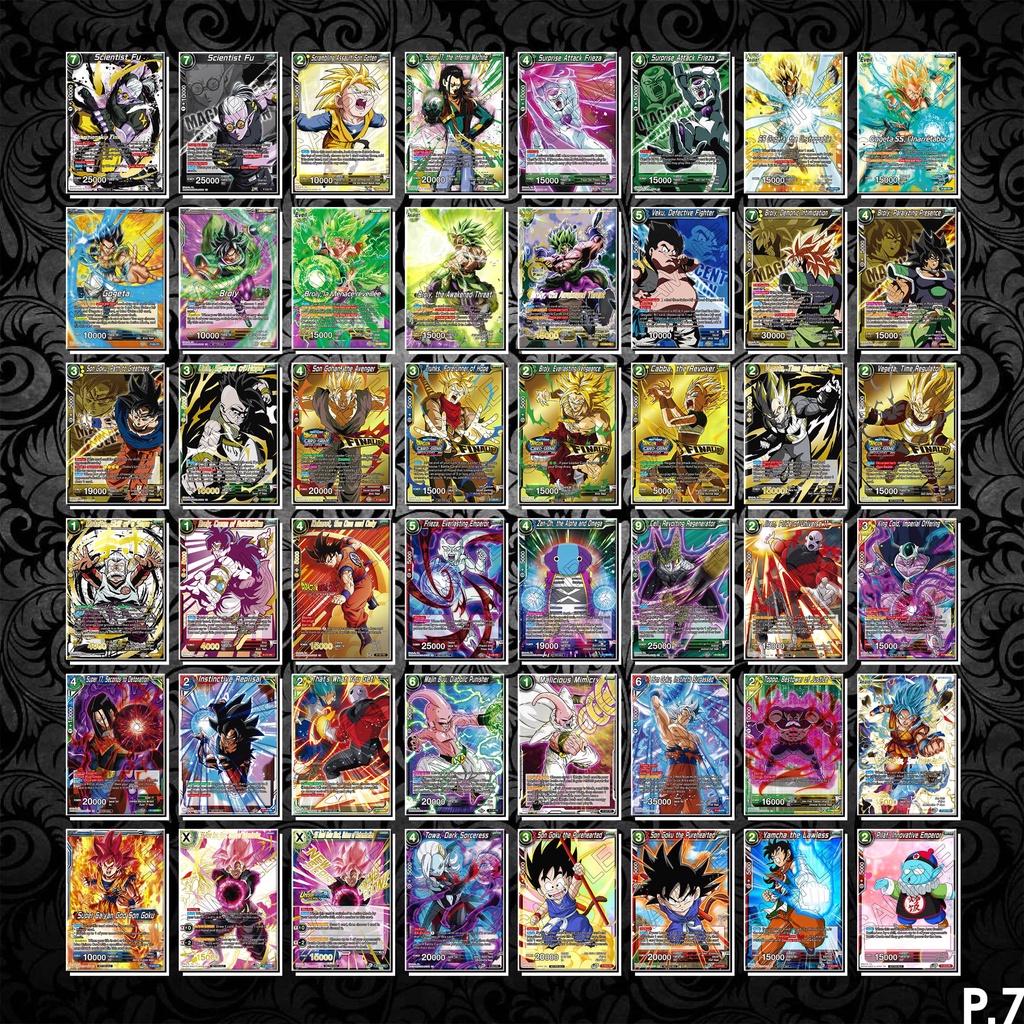 Thẻ Bài Dragon Ball Super Card Game - 7 Viên Ngọc Rồng - Phần 7 - Khổ 6.3 x 9 cm