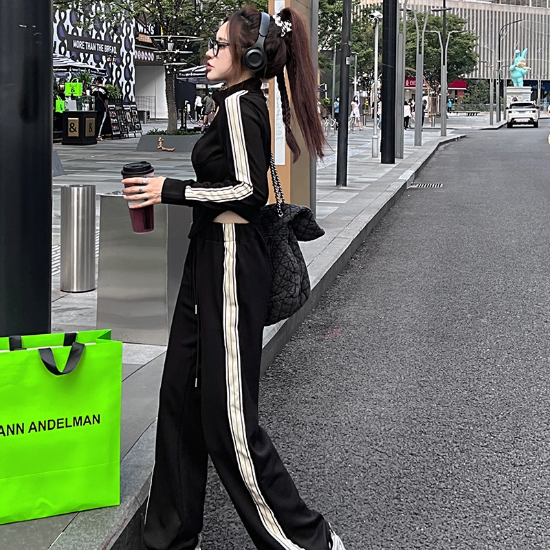 IELGY    Bộ Đồ Thể Thao Mỏng Dáng Rộng Thời Trang Hàn Quốc Cho Nữ