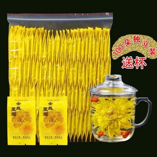 Trà hoa cúc đại túi 100 bông