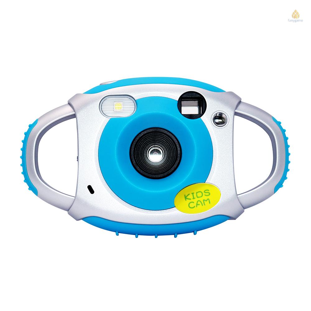 Camera kỹ thuật số 8MP ảnh 1080P video 2.0 Inch IPS kèm cáp sạc USB tiện dụng cho bé
