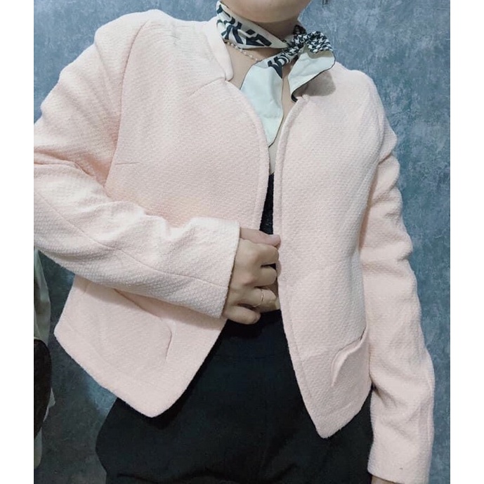 Thanh lý blazer hồng cam