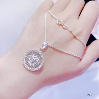 DÂY CHUYỀN BẠC MẶT VERSACE CHO NỮ