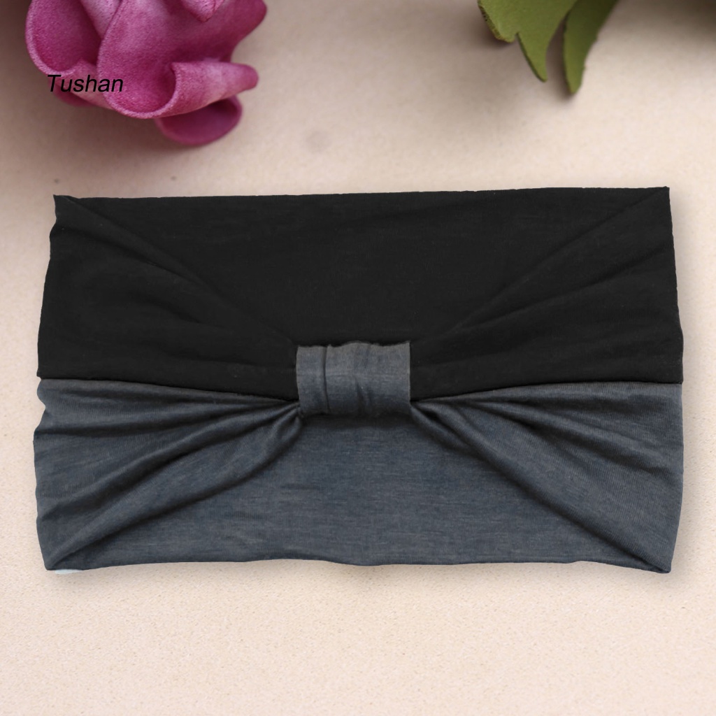 Băng Đô Thể Thao Co Giãn Chống Nhăn Thắt Nơ