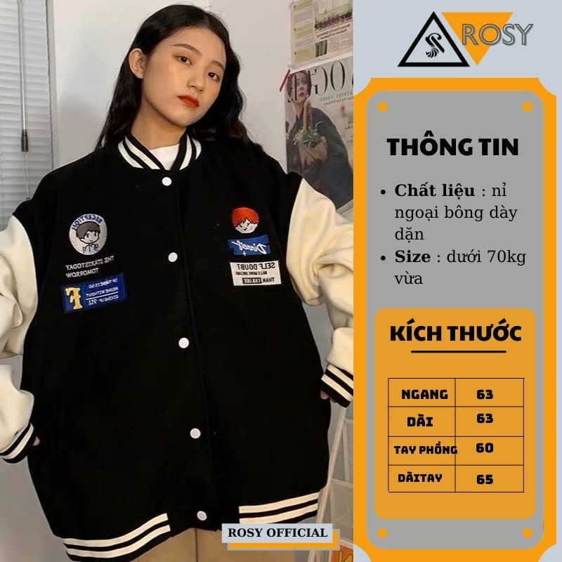 Áo khoác bomber nỉ phối tay ngoại unisex form rộng chất nỉ dày dặn cao cấp nam nữ đều phù hợp