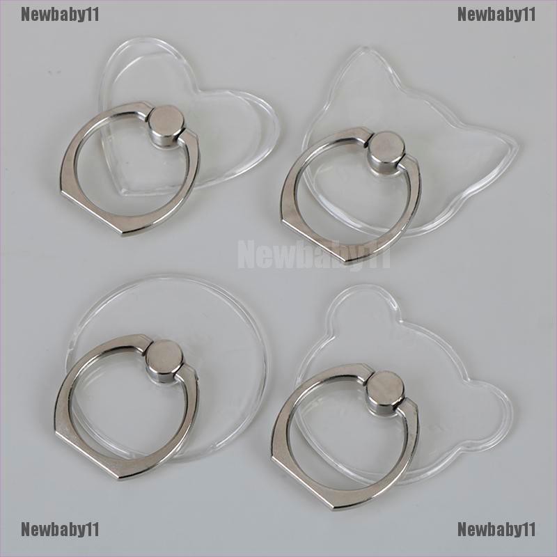 Giá Đỡ Điện Thoại Dạng Nhẫn Trong Suốt