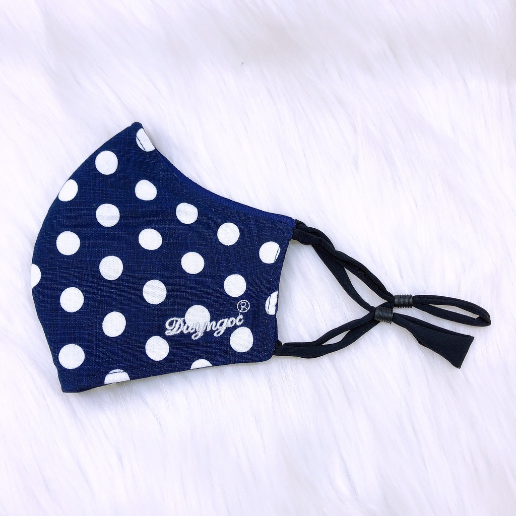 Khẩu Trang Vải Bi To Cao Cấp Duy Ngọc - [Giao Màu Ngẫu Nhiên (9363)