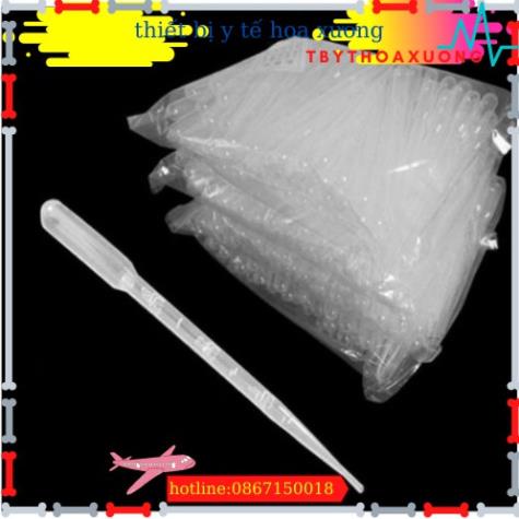 PIPET NHỰA 3ML - PIPET 3ML - ỐNG HÚT NHỎ GIỌT- ỐNG HÚT SỮA CHO BÉ TÚI 20 CÁI