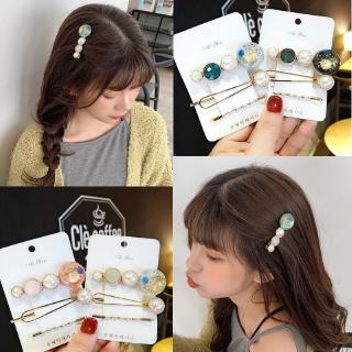 Korean pearl hair clip