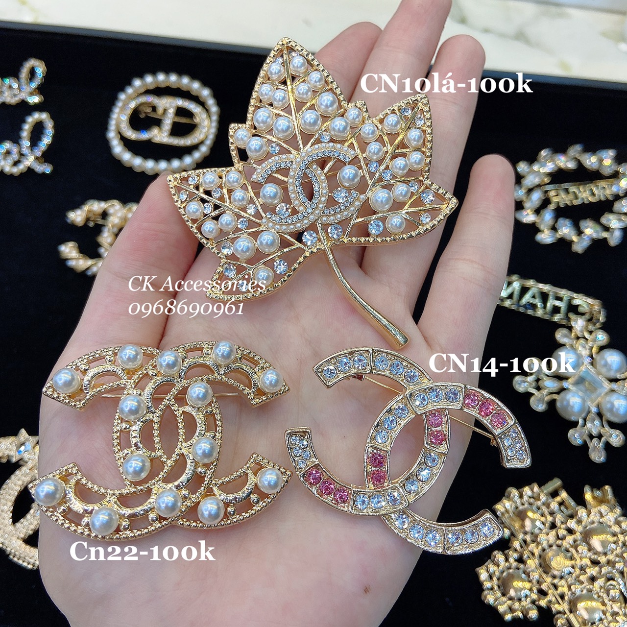 [Ảnh thật] [FreeShip] CÀI ÁO- VE CÀI-hàng loại 1 Cao cấp - C-K Accessories
