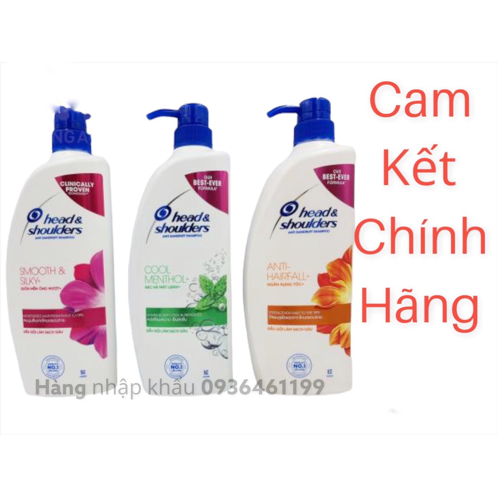 Dầu gội head &amp; shoulder 850ml Thái Lan