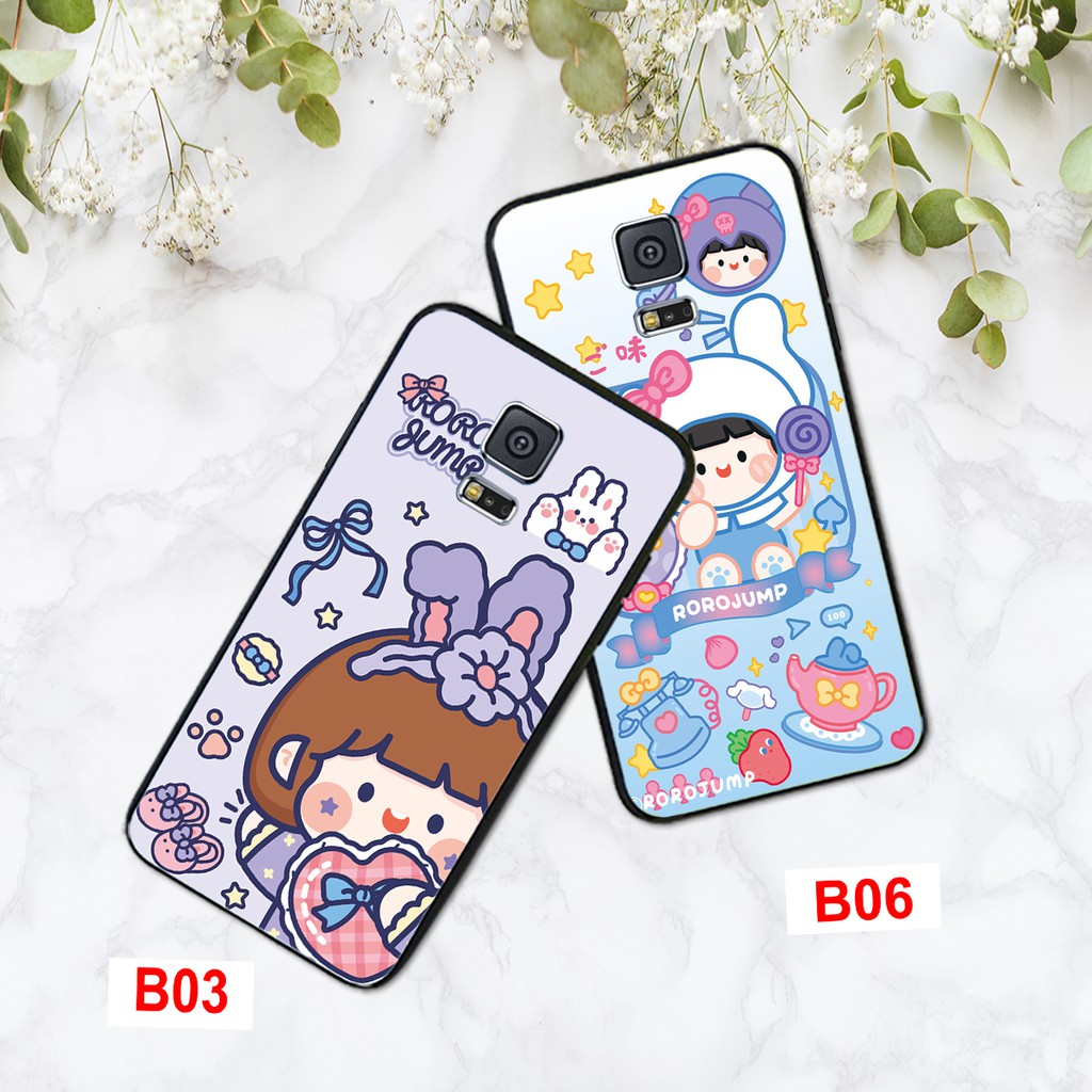 ỐP LƯNG SAMSUNG S4/S5/NOTE3/NOTE4 IN HÌNH BÉ GÁI TÓC NGẮN SIÊU ĐÁNG YÊU