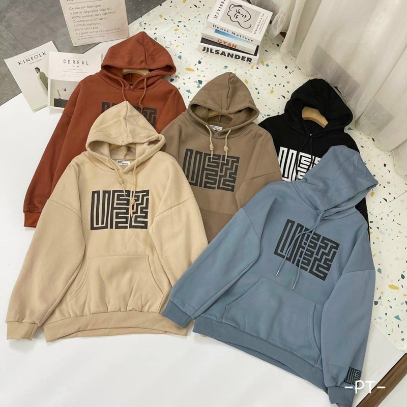 Áo nỉ hoodies chữ hàn | BigBuy360 - bigbuy360.vn