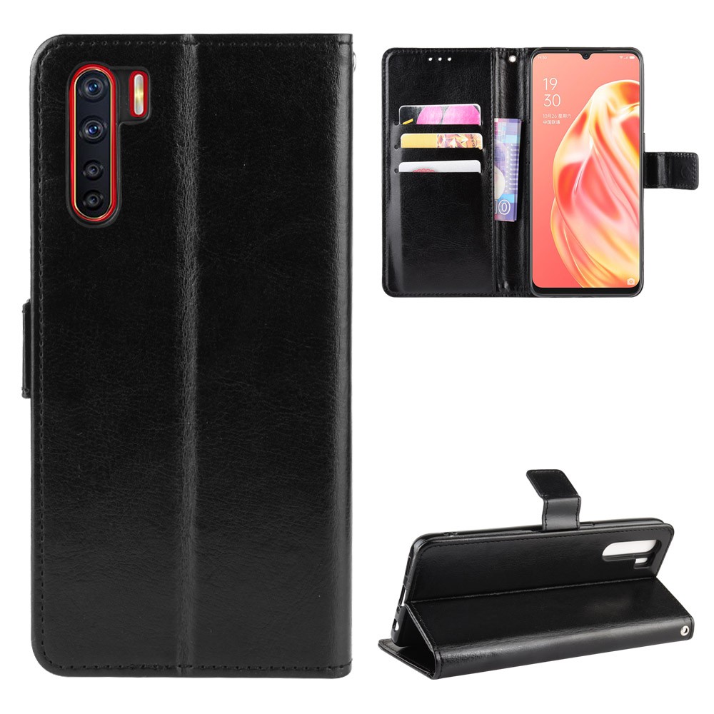 Bao da điện thoại màu trơn thanh lịch cho OPPO Reno3 Reno 3 | BigBuy360 - bigbuy360.vn