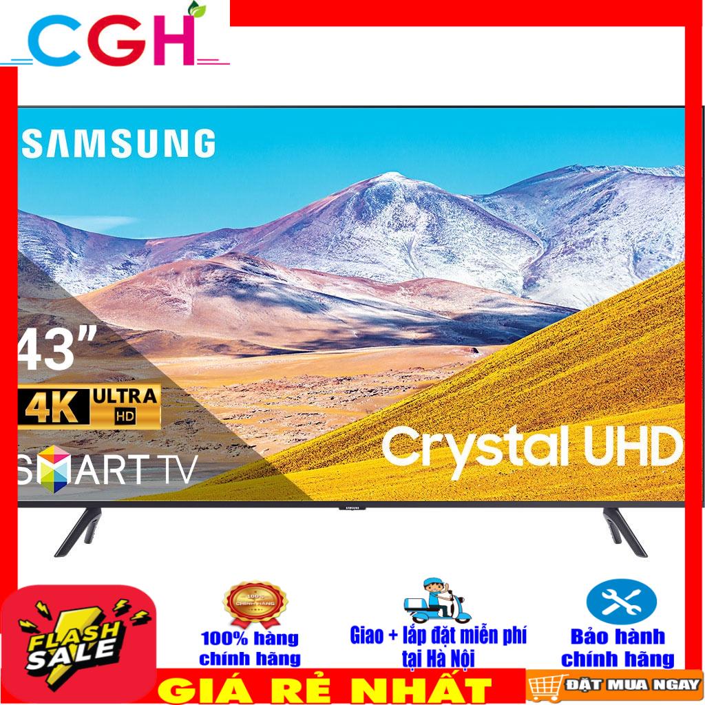 Smart Tivi Samsung Crystal UHD 4K 43 inch UA43TU8100KXXV | BigBuy360 - bigbuy360.vn