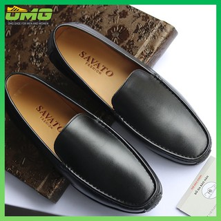 Giày Lười Nam Cao Cấp. Đế Full Đen Nhập Khẩu Mã GL05