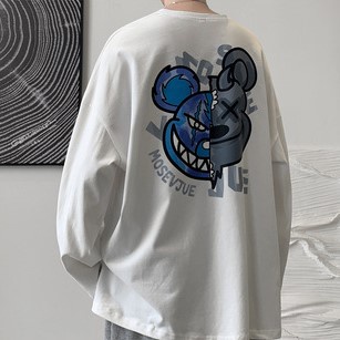 Áo Longsleeves Oversize Jue, JACKLANE, Áo nỉ chui đầu Unisex Jack Lane